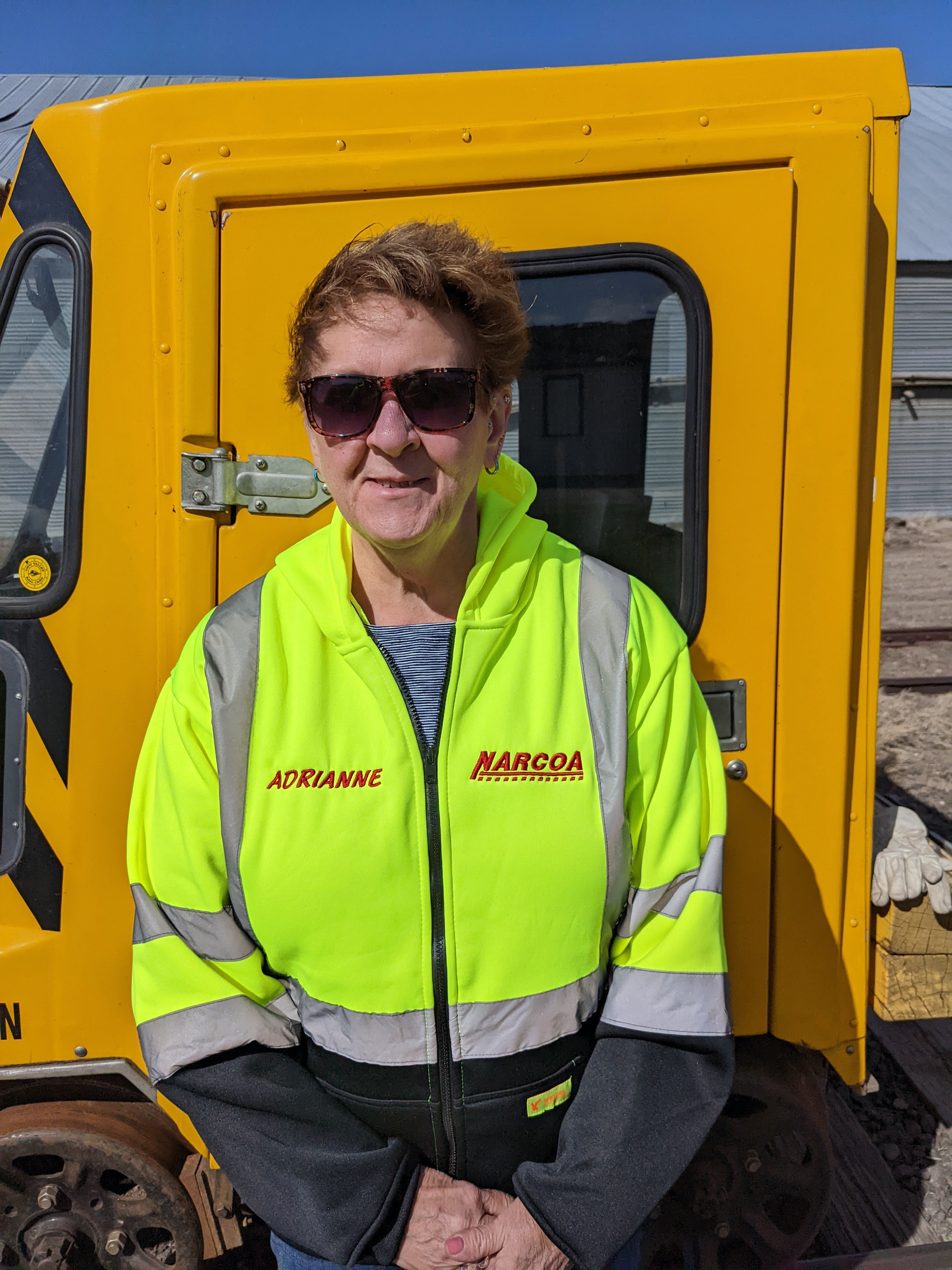 Adrianne ready to go